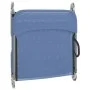 Tumbonas plegables 2 uds acero y textilene azul de vidaXL, Tumbonas - Ref: Foro24-360180, Precio: 89,04 €, Descuento: %