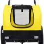 Fahrradanhänger Haustier-Kinderwagen 2 in 1 Gelb Schwarz von vidaXL, Kinderwagen für Haustiere - Ref: Foro24-92439, Preis: 11...
