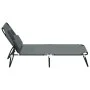 Tumbona plegable acero recubrimiento en polvo tela Oxford gris de vidaXL, Tumbonas - Ref: Foro24-360178, Precio: 73,87 €, Des...