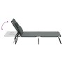 Tumbona plegable acero recubrimiento en polvo tela Oxford gris de vidaXL, Tumbonas - Ref: Foro24-360178, Precio: 73,00 €, Des...