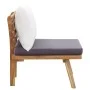 Set de muebles de jardín 4 piezas con cojines madera de acacia de vidaXL, Conjuntos de jardín - Ref: Foro24-46676, Precio: 33...
