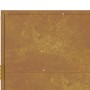 Puerta de jardín acero corten 105x80 cm