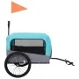 Bicycle trailer for pets stroller 2 in 1 blue gray by vidaXL, pet strollers - Ref: Foro24-92441, Price: 146,10 €, Discount: %