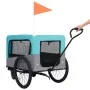 Bicycle trailer for pets stroller 2 in 1 blue gray by vidaXL, pet strollers - Ref: Foro24-92441, Price: 146,10 €, Discount: %