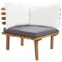 Juego de muebles de jardín 6 piezas madera maciza de acacia de vidaXL, Conjuntos de jardín - Ref: Foro24-46677, Precio: 371,0...