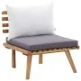 Juego de muebles de jardín 6 piezas madera maciza de acacia de vidaXL, Conjuntos de jardín - Ref: Foro24-46677, Precio: 371,0...