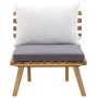 Juego de muebles de jardín 6 piezas madera maciza de acacia de vidaXL, Conjuntos de jardín - Ref: Foro24-46677, Precio: 371,0...
