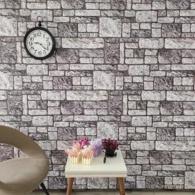 3D Wandpaneele Brick Design 10 Stück EPS Hellgrau von vidaXL, Wandverkleidung - Ref: Foro24-149586, Preis: 172,79 €, Rabatt: %