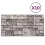 3D Wandpaneele Brick Design 10 Stück EPS Hellgrau von vidaXL, Wandverkleidung - Ref: Foro24-149586, Preis: 172,79 €, Rabatt: %