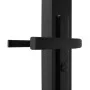 Innentür ESG Glas und schwarzes Aluminium 93x201,5 cm von vidaXL, Türen für zu Hause - Ref: Foro24-151204, Preis: 204,95 €, R...
