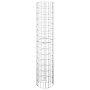 Circular galvanized steel gabion post Ø30x150 cm by vidaXL, fence panels - Ref: Foro24-152013, Price: 51,95 €, Discount: %