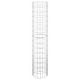 Circular galvanized steel gabion post Ø30x150 cm by vidaXL, fence panels - Ref: Foro24-152013, Price: 51,95 €, Discount: %
