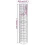 Poste circular de gaviones acero galvanizado Ø30x150 cm de vidaXL, Paneles de vallas - Ref: Foro24-152013, Precio: 51,00 €, D...