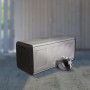 Dark gray and black garden storage chest 330 L 138x53x57cm by vidaXL, Outdoor storage boxes - Ref: Foro24-151818, Price: 141,...