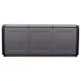 Dunkelgrauer und schwarzer Gartenkoffer 330 L 138x53x57cm von vidaXL, Aufbewahrungsboxen für den Außenbereich - Ref: Foro24-1...