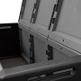 Dunkelgrauer und schwarzer Gartenkoffer 330 L 138x53x57cm von vidaXL, Aufbewahrungsboxen für den Außenbereich - Ref: Foro24-1...