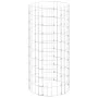 Poste circular de gaviones acero galvanizado Ø50x100 cm de vidaXL, Paneles de vallas - Ref: Foro24-152016, Precio: 47,09 €, D...