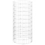 Runder Gabionenpfosten aus verzinktem Stahl Ø50x100 cm von vidaXL, Zaunpaneele - Ref: Foro24-152016, Preis: 48,06 €, Rabatt: %