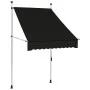 Anthracite gray manually operated retractable awning 100 cm by vidaXL, Awnings - Ref: Foro24-145832, Price: 76,50 €, Discount: %