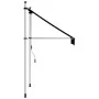Anthracite gray manually operated retractable awning 100 cm by vidaXL, Awnings - Ref: Foro24-145832, Price: 76,50 €, Discount: %