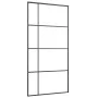Schiebetür aus ESG-Glas und schwarzem Aluminium, 102,5 x 205 cm von vidaXL, Türen für zu Hause - Ref: Foro24-151687, Preis: 2...
