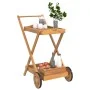 Kellnerinnenwagen aus massivem Akazienholz 54x87x90 cm von vidaXL, Küchen- und Speisewagen - Ref: Foro24-319424, Preis: 85,53...