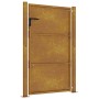 Puerta de jardín acero corten 105x155 cm