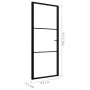 Innentür ESG-Glas und schwarzes Aluminium 83x201,5 cm von vidaXL, Türen für zu Hause - Ref: Foro24-151199, Preis: 210,39 €, R...