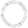 Circular galvanized steel gabion post Ø100x100 cm by vidaXL, fence panels - Ref: Foro24-152018, Price: 79,29 €, Discount: %