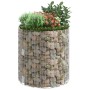 Circular galvanized steel gabion post Ø100x100 cm by vidaXL, fence panels - Ref: Foro24-152018, Price: 79,29 €, Discount: %