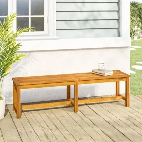 Banco de jardín madera maciza de acacia 150x35x45 cm de vidaXL, Bancos de jardín - Ref: Foro24-319420, Precio: 100,24 €, Desc...