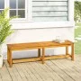 Banco de jardín madera maciza de acacia 150x35x45 cm de vidaXL, Bancos de jardín - Ref: Foro24-319420, Precio: 106,46 €, Desc...