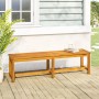 Banco de jardín madera maciza de acacia 150x35x45 cm de vidaXL, Bancos de jardín - Ref: Foro24-319420, Precio: 113,49 €, Desc...