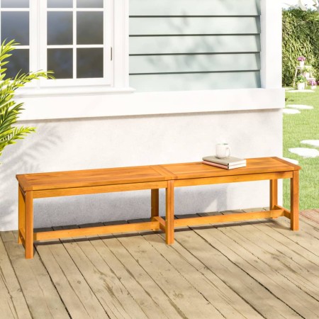 Gartenbank aus massivem Akazienholz 180x35x45 cm von vidaXL, Gartenbänke - Ref: Foro24-319421, Preis: 115,13 €, Rabatt: %