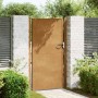 Puerta de jardín acero corten 105x205 cm