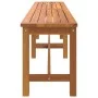 Banco de jardín madera maciza de acacia 180x35x45 cm de vidaXL, Bancos de jardín - Ref: Foro24-319421, Precio: 120,24 €, Desc...