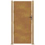 Puerta de jardín acero corten 105x205 cm