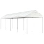 Pavillon mit weißem Polyethylendach 8,92x2,28x2,69 m von vidaXL, Zelte und Pavillons - Ref: Foro24-3155504, Preis: 269,96 €, ...