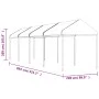 Cenador con techo polietileno blanco 8,92x2,28x2,69 m de vidaXL, Carpas y cenadores - Ref: Foro24-3155504, Precio: 267,66 €, ...
