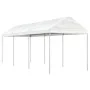Pavillon mit weißem Polyethylendach 6,69 x 2,28 x 2,69 m von vidaXL, Zelte und Pavillons - Ref: Foro24-3155503, Preis: 206,33...