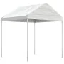 Gazebo with white polyethylene roof 6.69x2.28x2.69 m by vidaXL, Tents and gazebos - Ref: Foro24-3155503, Price: 206,33 €, Dis...