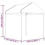 Pavillon mit weißem Polyethylendach 6,69 x 2,28 x 2,69 m von vidaXL, Zelte und Pavillons - Ref: Foro24-3155503, Preis: 206,33...