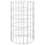 Circular galvanized steel gabion post Ø30x50 cm by vidaXL, fence panels - Ref: Foro24-152011, Price: 30,43 €, Discount: %