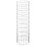 Zirkularer Pfosten aus verzinktem Stahl Gabionen Ø30x100 cm von vidaXL, Zaunpaneele - Ref: Foro24-152012, Preis: 47,42 €, Rab...