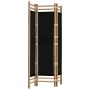 Folding screen with 3 panels bamboo and canvas 120 cm by vidaXL, Room dividers - Ref: Foro24-350627, Price: 74,15 €, Discount: %