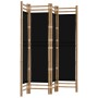 Folding screen with 4 bamboo and canvas panels 160 cm by vidaXL, Room dividers - Ref: Foro24-350628, Price: 88,58 €, Discount: %
