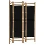 Folding screen with 4 bamboo and canvas panels 160 cm by vidaXL, Room dividers - Ref: Foro24-350628, Price: 94,04 €, Discount: %