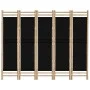 Folding screen with 5 bamboo and canvas panels 200 cm by vidaXL, Room dividers - Ref: Foro24-350629, Price: 113,72 €, Discoun...