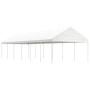 Pavillon mit weißem Polyethylendach 13,38 x 4,08 x 3,22 m von vidaXL, Zelte und Pavillons - Ref: Foro24-3155514, Preis: 497,3...