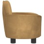 Hundebett aus braunem Samt, 66 x 40 x 45 cm von vidaXL, Betten für Hunde - Ref: Foro24-171843, Preis: 85,60 €, Rabatt: %
